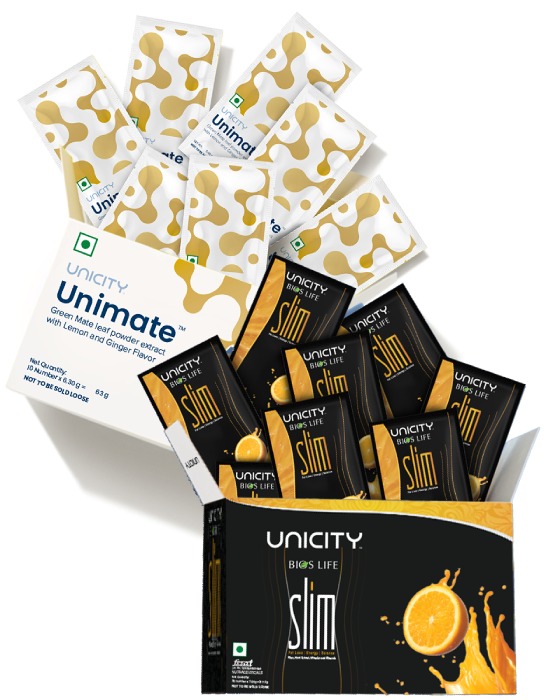 Unicity India - Feel Great System of Unimate and Bios Life Slim Balance